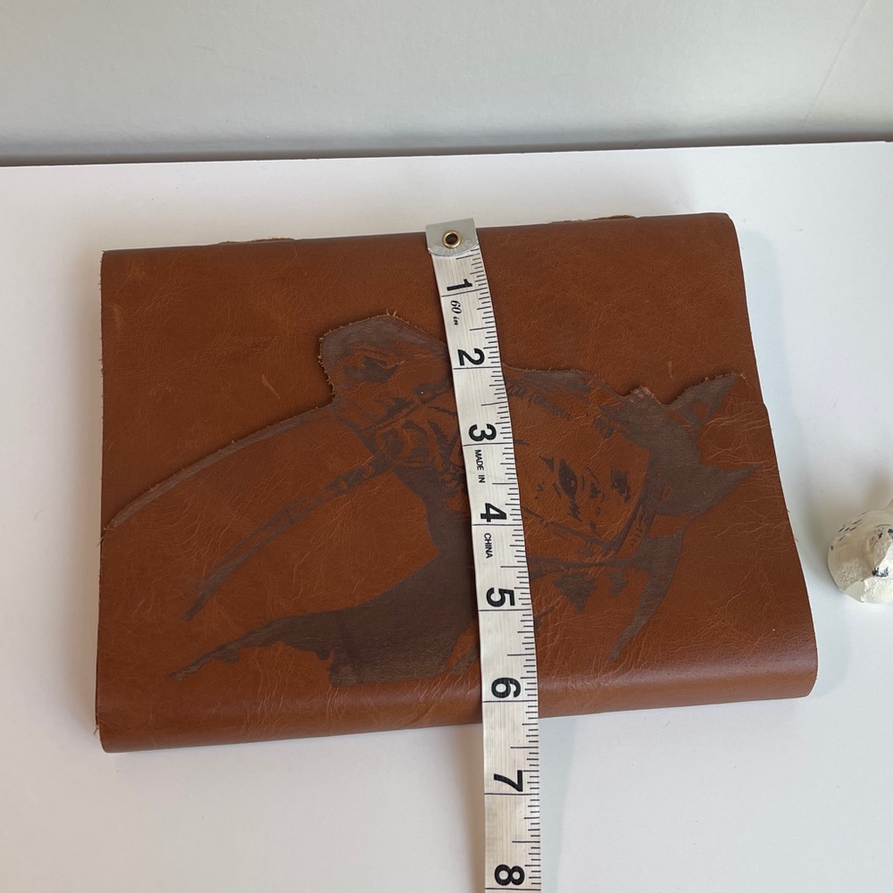 Cracker Barrel Horse Die Cut Leather Journal - Picture 12 of 12
